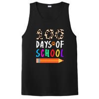 Happy 100th Day Of School Teacher 100 Days Rainbow Leopard PosiCharge Competitor Tank