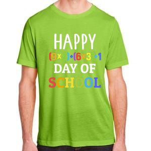 Happy 100th Day Of School With Math Formula For 100 Days Gift Adult ChromaSoft Performance T-Shirt