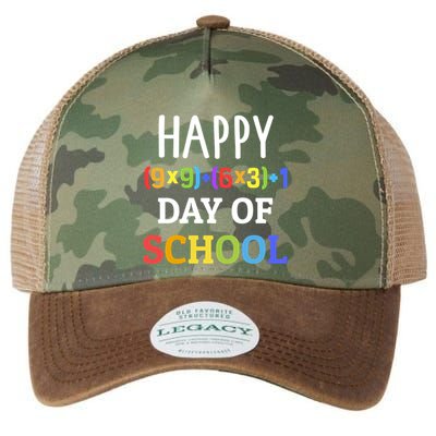 Happy 100th Day Of School With Math Formula For 100 Days Gift Legacy Tie Dye Trucker Hat