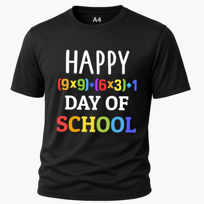Happy 100th Day Of School With Math Formula For 100 Days Gift Performance Shirt