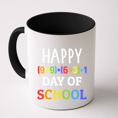 Happy 100th Day Of School With Math Formula For 100 Days Gift Mug
