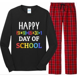 Happy 100th Day Of School With Math Formula For 100 Days Gift Long Sleeve Pajama Set