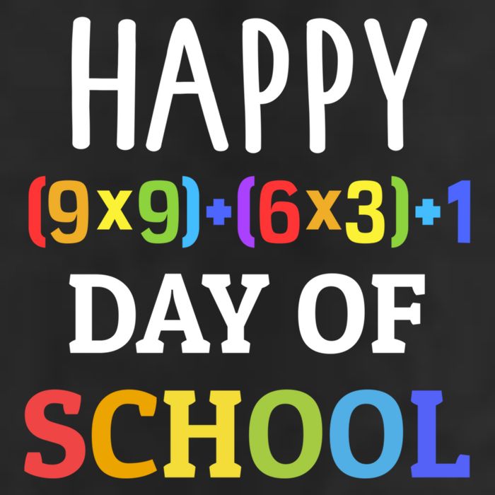 Happy 100th Day Of School With Math Formula For 100 Days Gift 25L Jumbo Tote