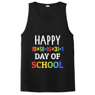 Happy 100th Day Of School With Math Formula For 100 Days Gift PosiCharge Competitor Tank