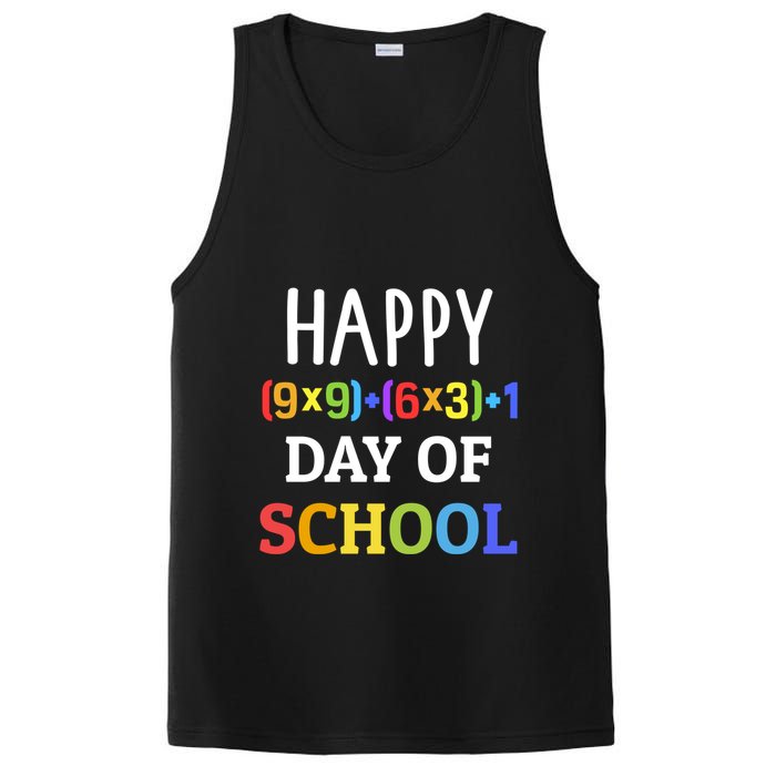 Happy 100th Day Of School With Math Formula For 100 Days Gift PosiCharge Competitor Tank