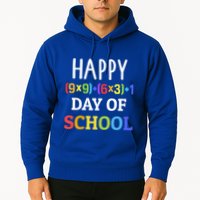 Happy 100th Day Of School With Math Formula For 100 Days Gift Hoodie