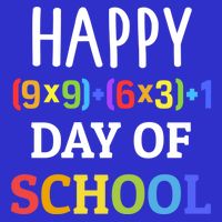 Happy 100th Day Of School With Math Formula For 100 Days Gift Sweatshirt
