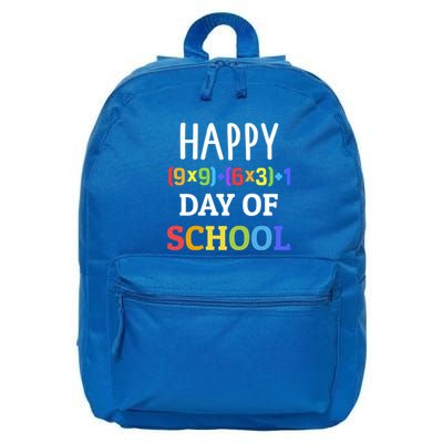 Happy 100th Day Of School With Math Formula For 100 Days Gift 16 in Basic Backpack