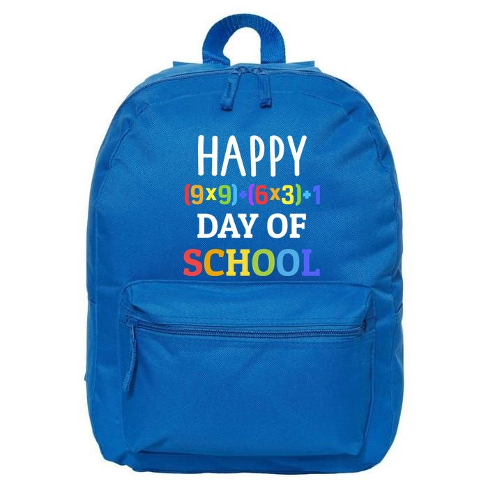 Happy 100th Day Of School With Math Formula For 100 Days Gift 16 in Basic Backpack
