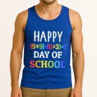 Happy 100th Day Of School With Math Formula For 100 Days Gift Tank Top