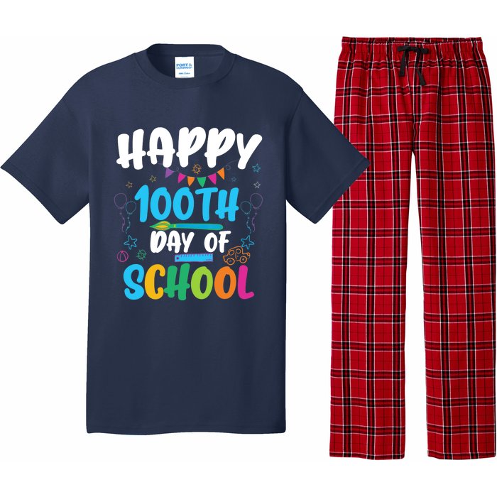 Happy 100th Day Of School For Teacher Or Child Pajama Set