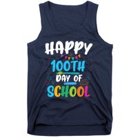 Happy 100th Day Of School For Teacher Or Child Tank Top