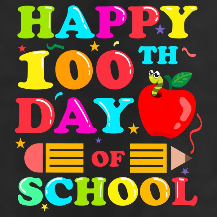 Happy 100th Days Of School Celebration Cool Comfort Performance Bucket Hat
