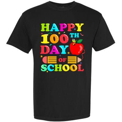 Happy 100th Days Of School Celebration Garment-Dyed Heavyweight T-Shirt