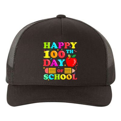 Happy 100th Days Of School Celebration Yupoong Adult 5-Panel Trucker Hat