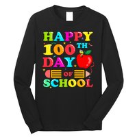 Happy 100th Days Of School Celebration Long Sleeve Shirt