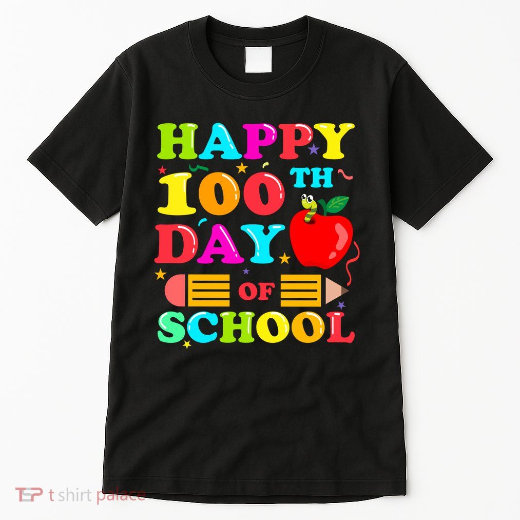 Happy 100th Days Of School Celebration Tall T-Shirt