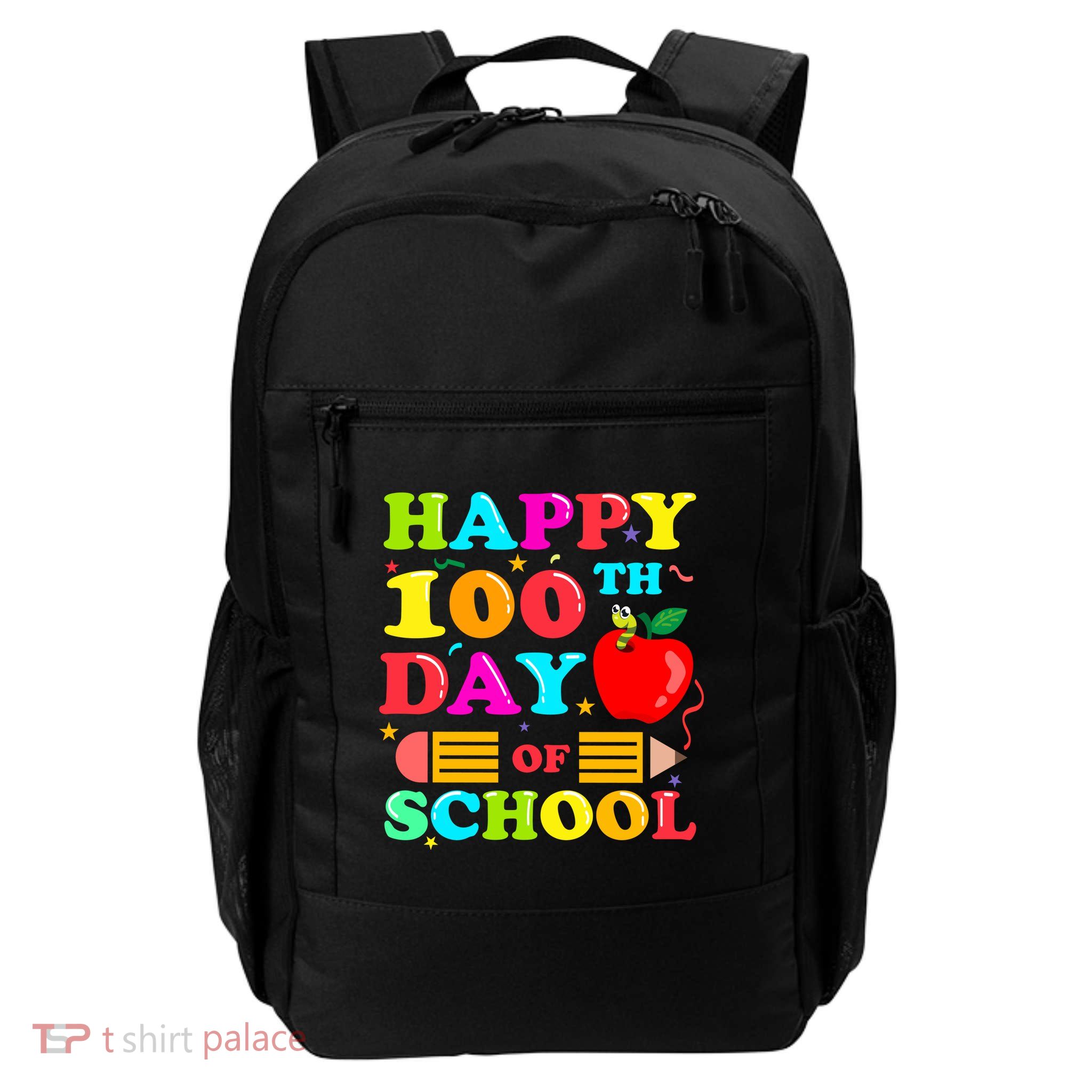Happy 100th Days Of School Celebration Daily Commute Backpack