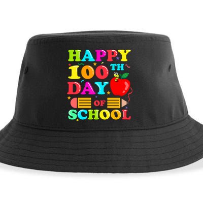 Happy 100th Days Of School Celebration Sustainable Bucket Hat