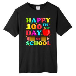 Happy 100th Days Of School Celebration Tall Fusion ChromaSoft Performance T-Shirt