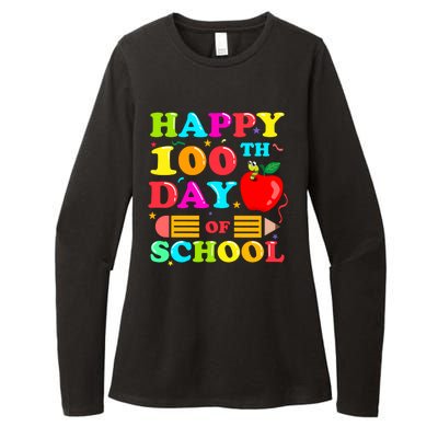 Happy 100th Days Of School Celebration Womens CVC Long Sleeve Shirt