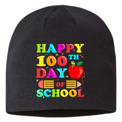 Happy 100th Days Of School Celebration Sustainable Beanie