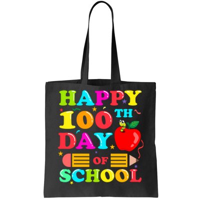 Happy 100th Days Of School Celebration Tote Bag