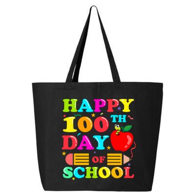 Happy 100th Days Of School Celebration 25L Jumbo Tote