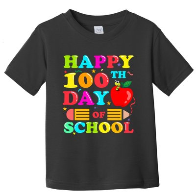 Happy 100th Days Of School Celebration Toddler T-Shirt