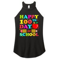 Happy 100th Days Of School Celebration Women's Perfect Tri Rocker Tank