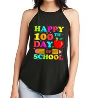 Happy 100th Days Of School Celebration Women's Perfect Tri Rocker Tank