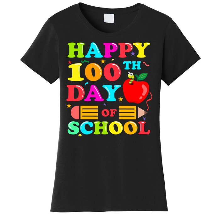 Happy 100th Days Of School Celebration Women's T-Shirt