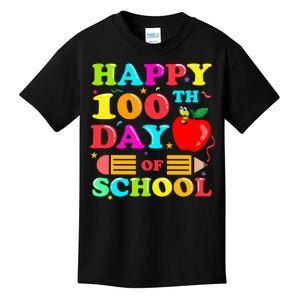 Happy 100th Days Of School Celebration Kids T-Shirt