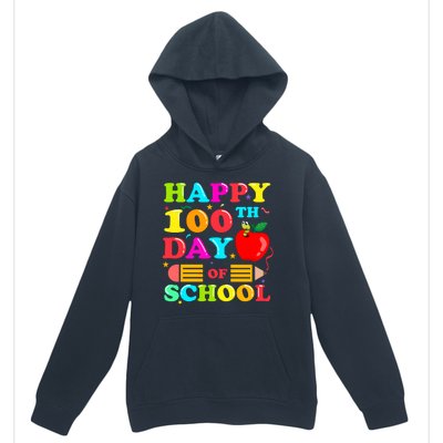 Happy 100th Days Of School Celebration Urban Pullover Hoodie