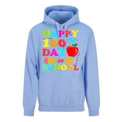 Happy 100th Days Of School Celebration Unisex Surf Hoodie