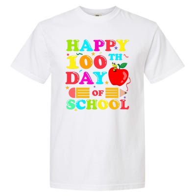 Happy 100th Days Of School Celebration Garment-Dyed Heavyweight T-Shirt