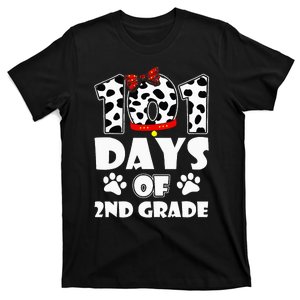 Happy 101 Days 2nd Grade Dog 100th Days Smarter Student T-Shirt