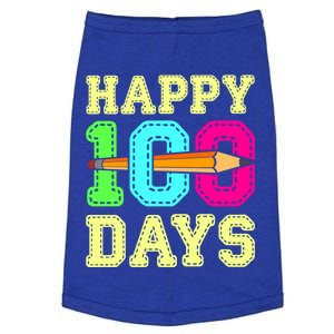 Happy 100 Days 100th Day Of School Student Teacher Gift Doggie Tank