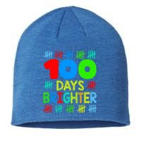 Happy 100 Days Brighter 100 Days Of School Teacher Student Gift Sustainable Beanie