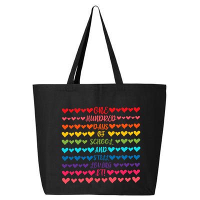 Hearts 100 Days Of School And Still Loving It 25L Jumbo Tote