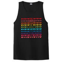 Hearts 100 Days Of School And Still Loving It PosiCharge Competitor Tank