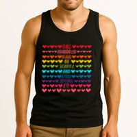 Hearts 100 Days Of School And Still Loving It Tank Top