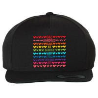 Hearts 100 Days Of School And Still Loving It Wool Snapback Cap
