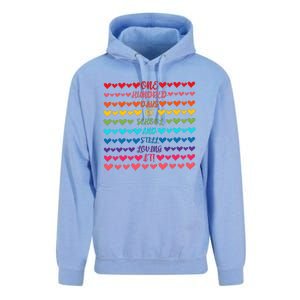 Hearts 100 Days Of School And Still Loving It Unisex Surf Hoodie