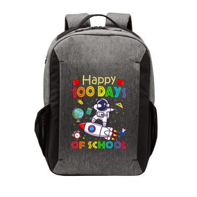Happy 100 Days Of School Astronaut Outer Space Kids Child Vector Backpack