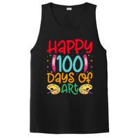 Happy 100 Days Of Art School Teachers PosiCharge Competitor Tank