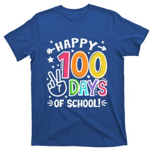 Happy 100 Days Of School 100 Days Brighter Smarter Gift T-Shirt