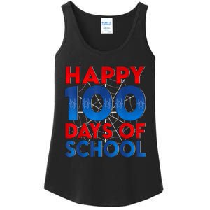 Happy 100 Days Of School Celebrating A Milestone Ladies Essential Tank