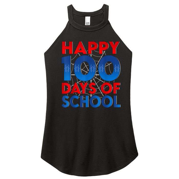 Happy 100 Days Of School Celebrating A Milestone Women's Perfect Tri Rocker Tank