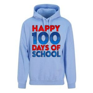 Happy 100 Days Of School Celebrating A Milestone Unisex Surf Hoodie